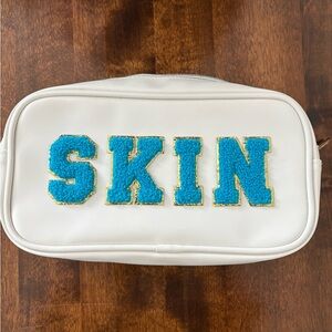 Patch Letter Cosmetic Pouch